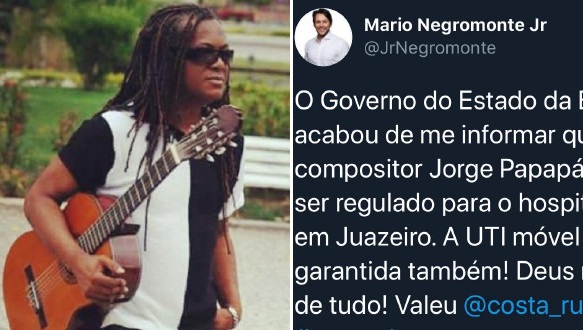 Deputado Mário Júnior é atendido pelo Governo do Estado e Jorge Papapá será transferido para Juazeiro