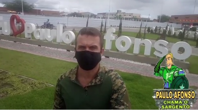 Sargento Flávio Alves parabeniza Paulo Afonso pelos seus 62 anos (Assista)
