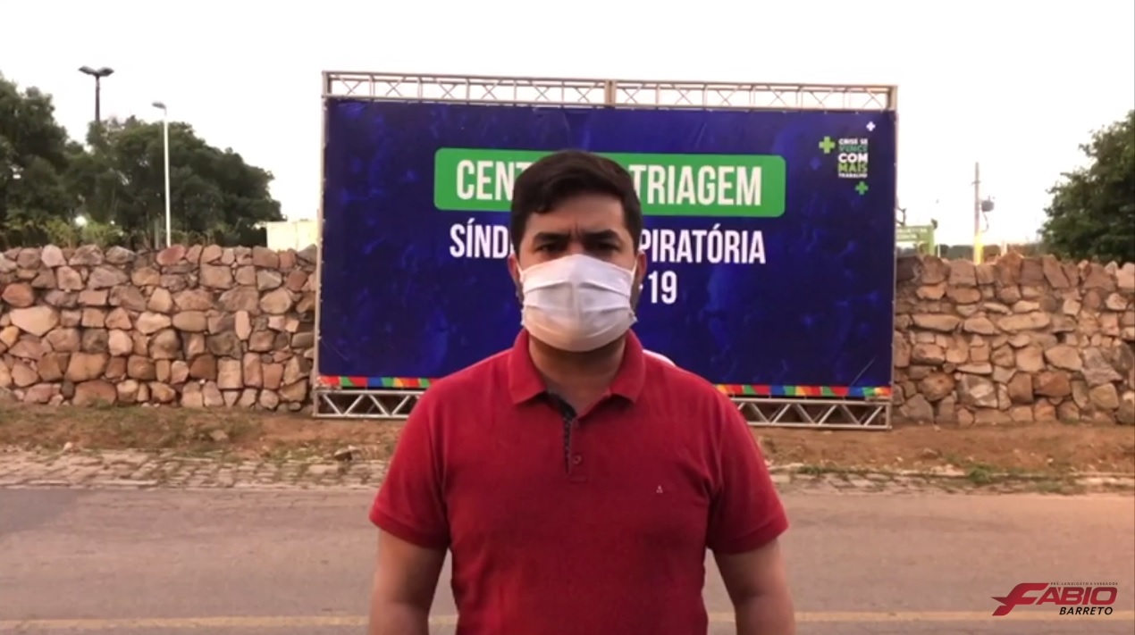 Fábio Barreto denuncia falta de testes para Covid-19 em Paulo Afonso, e questiona: “Cadê os R$ 10 milhões?”