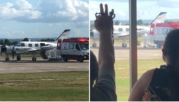 Prefeito de Glória (BA) confirma morte de mulher com Covid-19 transferida ontem em UTI aérea para Salvador