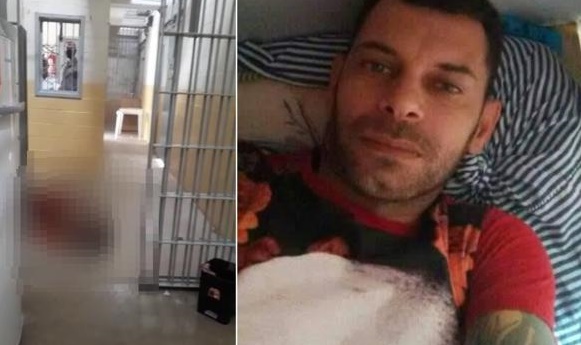 Vídeo mostra corpo do detento “Bruxo” em ala do presídio de Paulo Afonso após ser morto por colegas: “Foi só porrada”