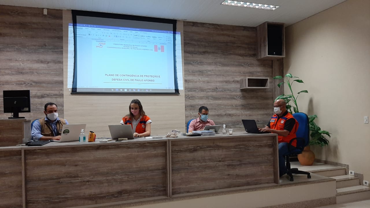 Com apoio da Chesf, Defesa Civil da Bahia elabora Plano de Contingência de Paulo Afonso