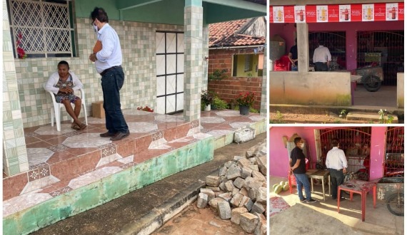 Pré-candidato Raimundo Caires visita bares e restaurantes da zona rural de Paulo Afonso