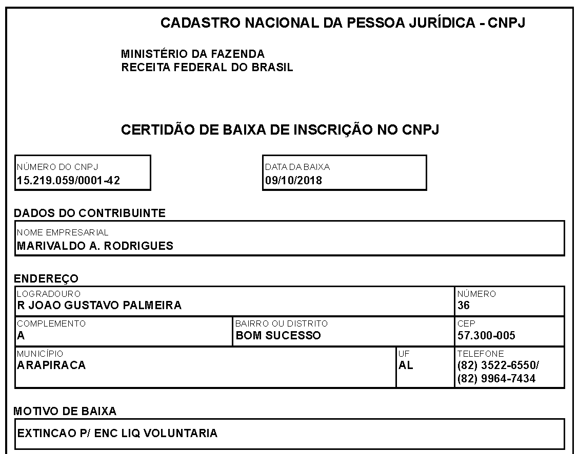 Cnpj Antigo Com Transferencia Oficial em São Paulo SP à venda. 333525