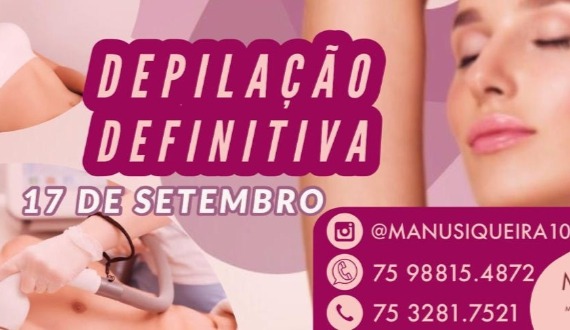 Depilação à Laser em Paulo Afonso: A famosa depilação definitiva! Livre-se dos pelos!
