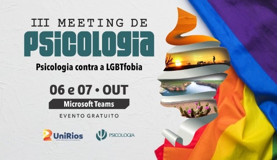 III Meeting de Psicologia debate “Psicologia contra a LGBTfobia”: inscrições abertas e gratuitas