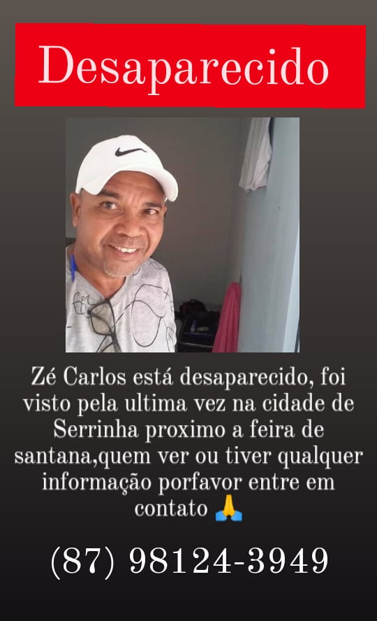 Família procura por homem desaparecido na Bahia