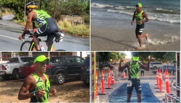Pauloafonsino Kleber Nascimento conquista 1° lugar em prova de Triatlon no Ceará