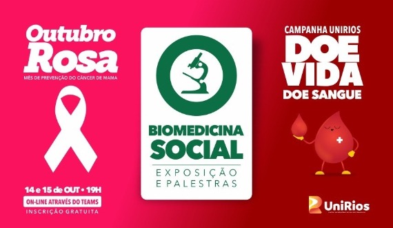 IV Biomedicina Social traz informações sobre Câncer de Mama e Doação de Sangue