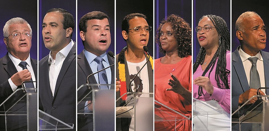 Ibope Salvador: Bruno Reis 42%; Isidório tem 10%; Major Denice e Olívia, 6%