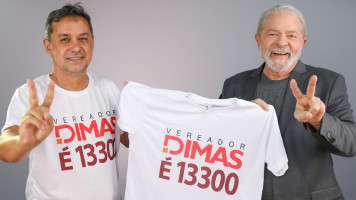 Campanha de Dimas Roque para vereador de Paulo Afonso surpreende ao receber apoio de Lula