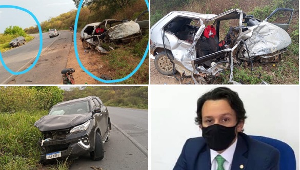 À Angiquinho FM, deputado Mário Júnior conta detalhes do grave acidente e se solidariza com as vítimas