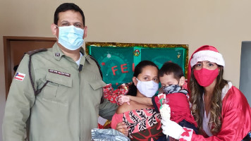 Paulo Afonso: 20º BPM realiza entrega de presentes da sua Campanha de Natal 2020