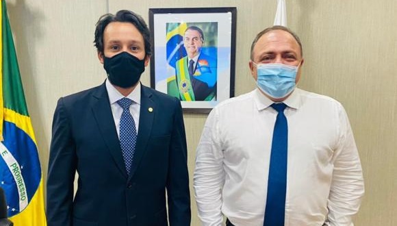 Em reunião com Mário Negromonte Jr, Pazuello garante habilitação de UTIs e mais R$ 1,44 milhão para Paulo Afonso