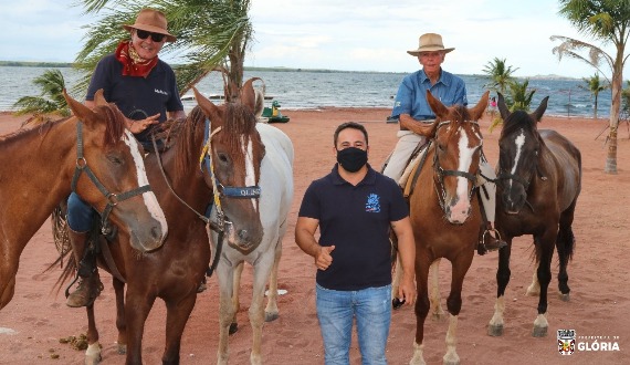 Expedição ‘Velho Chico’ chega ao município de Glória-BA e é recebida pelo prefeito David Cavalcanti