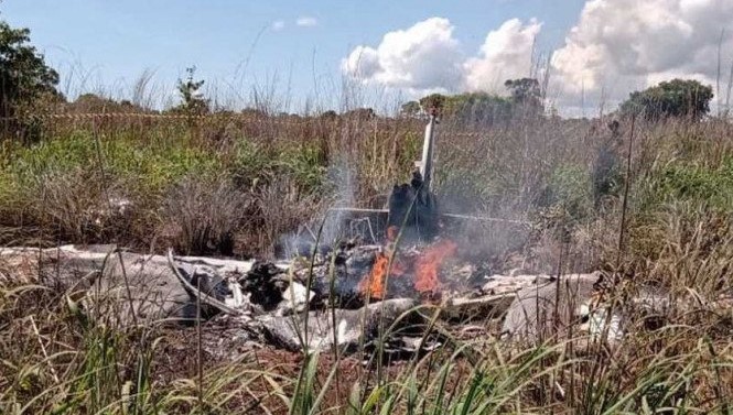 Acidente com avião mata quatro jogadores e o presidente do Palmas Futebol e Regatas