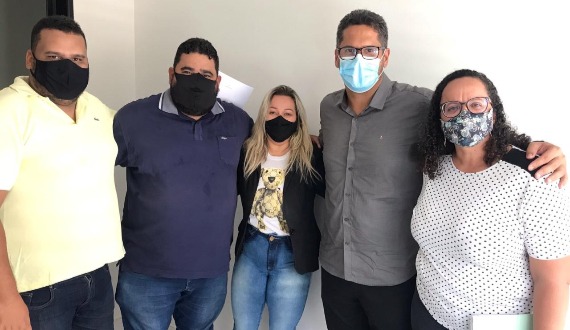 Vereador Paulo Tatu se reúne com secretário em busca de parceria para criação de emprego e renda