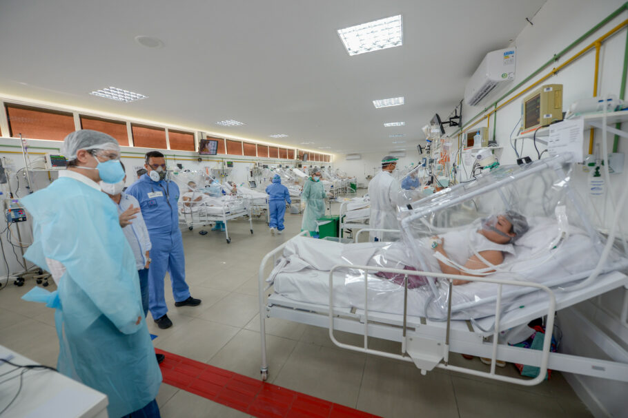 Bahia registra maior número de pacientes em UTIs Covid-19