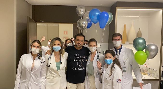 Geraldo Luís se recupera de covid-19 e tem alta da UTI após 22 dias