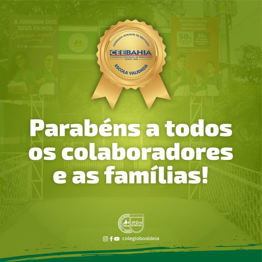 Coopex-Colégio Boa Ideia tem aulas remotas de 2020 validadas pelo Conselho Estadual de Educação