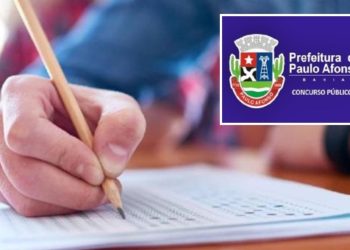 Concurso da Prefeitura de Paulo Afonso: Prova da 2ª fase será realizada no dia 11 de julho