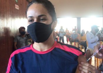  Vacinação para o público acima de 44 anos desta terça-feira (6) contemplou mais de 1.700 pessoas