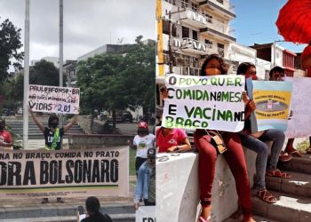 Mais um ato “Fora Bolsonaro” é realizado nas ruas de Paulo Afonso; veja vídeos e fotos