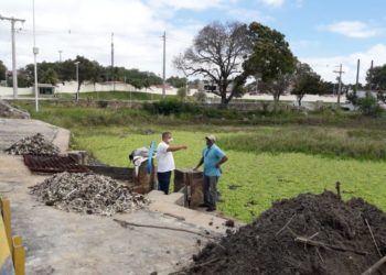 Acesso ao Touro e a Sucuri é interditado para obras de limpeza no lago