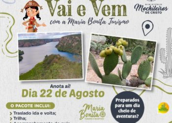 Vamos nessa com Maria Bonita Turismo! Trilha “Vai e Vem” e as belezas do Cânion; dia 22/8 (Garanta sua vaga!)