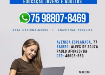 EJA-EAD em Paulo Afonso: Conclua seu Ensino Médio sem sair de casa!