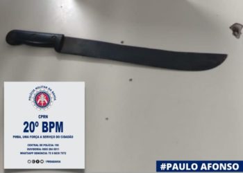 Paulo Afonso: Mulher sofre agressão, cunhado entra na briga com facão e fere o irmão