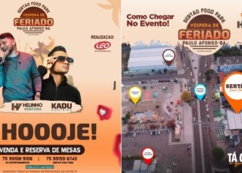 É neste domingo! Show com Helinho Ventura e Kadu Monteiro no Sertão Food Park!