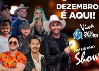 Mata Grande anuncia festa de fim de ano com Mano Walter, Cavaleiros do Forró e mais quatro atrações