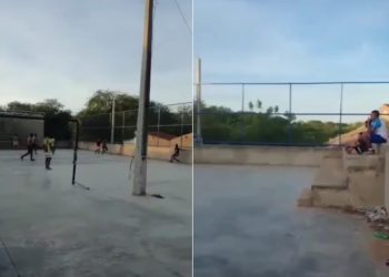 Macururé-BA – Vídeo com poste no meio da quadra vira chacota nas redes sociais: “Vai para o Fantástico!”