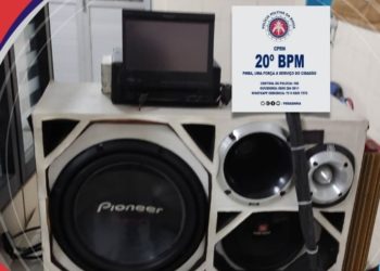 PM apreende aparelho sonoro após denúncia de perturbação do sossego em Paulo Afonso