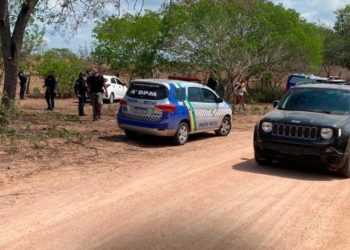 PM encontra 4 carros de locadora abandonados em estrada em Canindé de São Francisco