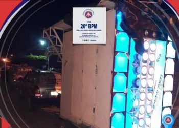 PM acaba festa com 200 pessoas e apreende paredão por descumprimento de decreto em Jeremoabo (BA)