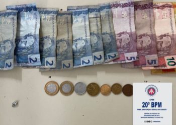 Em Paulo Afonso, homem engole pedras de crack para esconder da PM, mas expele uma e é preso