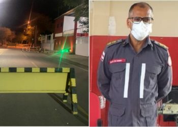 Após estourarem bomba e derrubarem cavalete na frente do quartel, comandante do 15º GBM de Paulo Afonso manda recado para pilotos em motos com escapamento adulterado