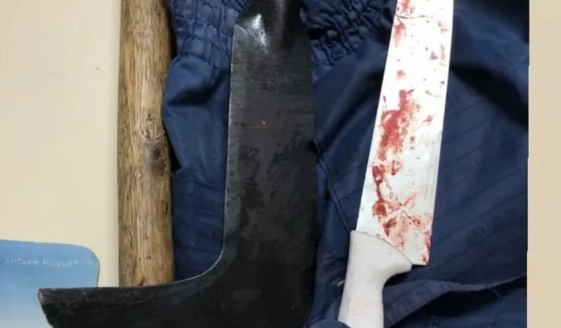 Pai é morto com golpes de faca e foice em AL após negar R$ 2 reais ao filho