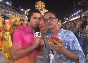 Derinho Oliveira representa Paulo Afonso no desfile da União da Ponte no RJ em homenagem a Santa Dulce dos Pobres