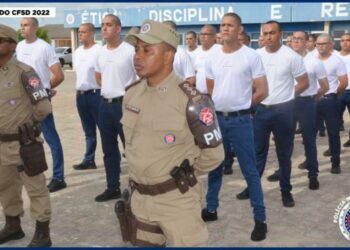 Batalhão de Paulo Afonso recebe nova turma do Curso de Formação de Soldados da PM