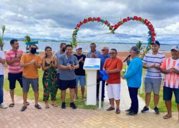 Prefeito David Cavalcanti inaugura revitalização do Balneário Canto das Águas e entrega quiosques artesanais