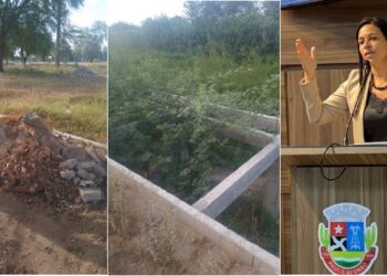 Evinha: “A Praça da Rua Aracaju é um retrato da precariedade e abandono, após a prefeitura gastar R$ 1,4 milhão”