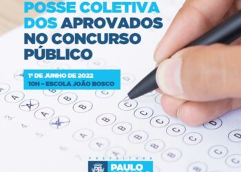 Posse coletiva dos aprovados no Concurso da Prefeitura de Paulo Afonso acontece em 1º de junho