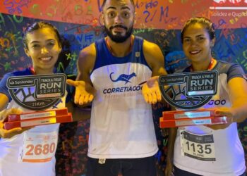 Atletas de Paulo Afonso fazem bonito na corrida da Track&Field em Aracaju-SE