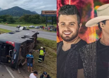 Aleksandro, da dupla com Conrado, morre em acidente de ônibus no interior de SP; mais 5 morreram