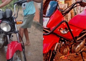 Duas motos são furtadas enquanto estavam estacionadas no distrito de Sinimbu