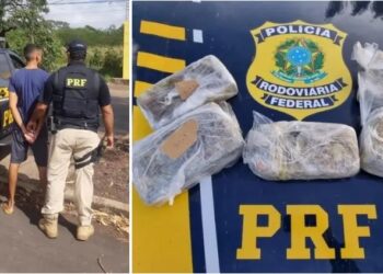 Preso homem que levava mais de 5kg de cocaína de Paulo Afonso para Recife-PE