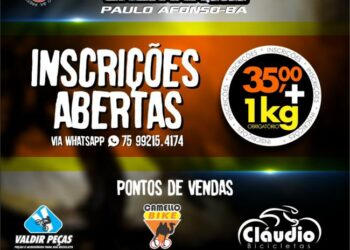 Produtos arrecadados na Trilha da Energia serão doados ao Banco de Alimentos